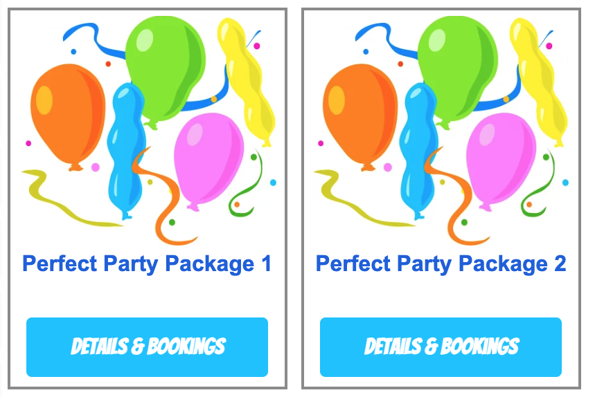 Childrens party packages available in Pembrokeshire Childrens party packages available in Pembrokeshire