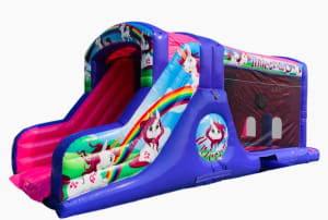 Unicorn Bouncy Castle at Blaenymaes Community Centre